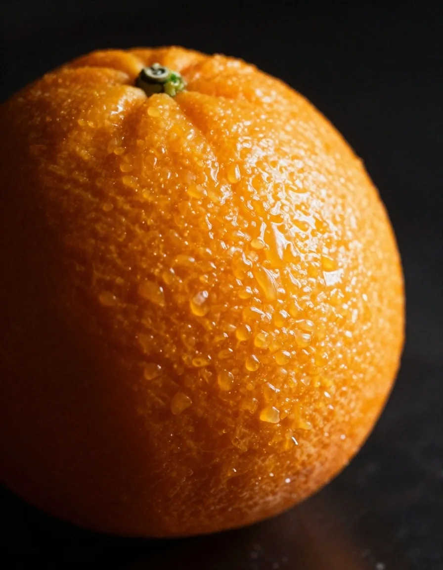 Citrus cross-section rich in vitamin C