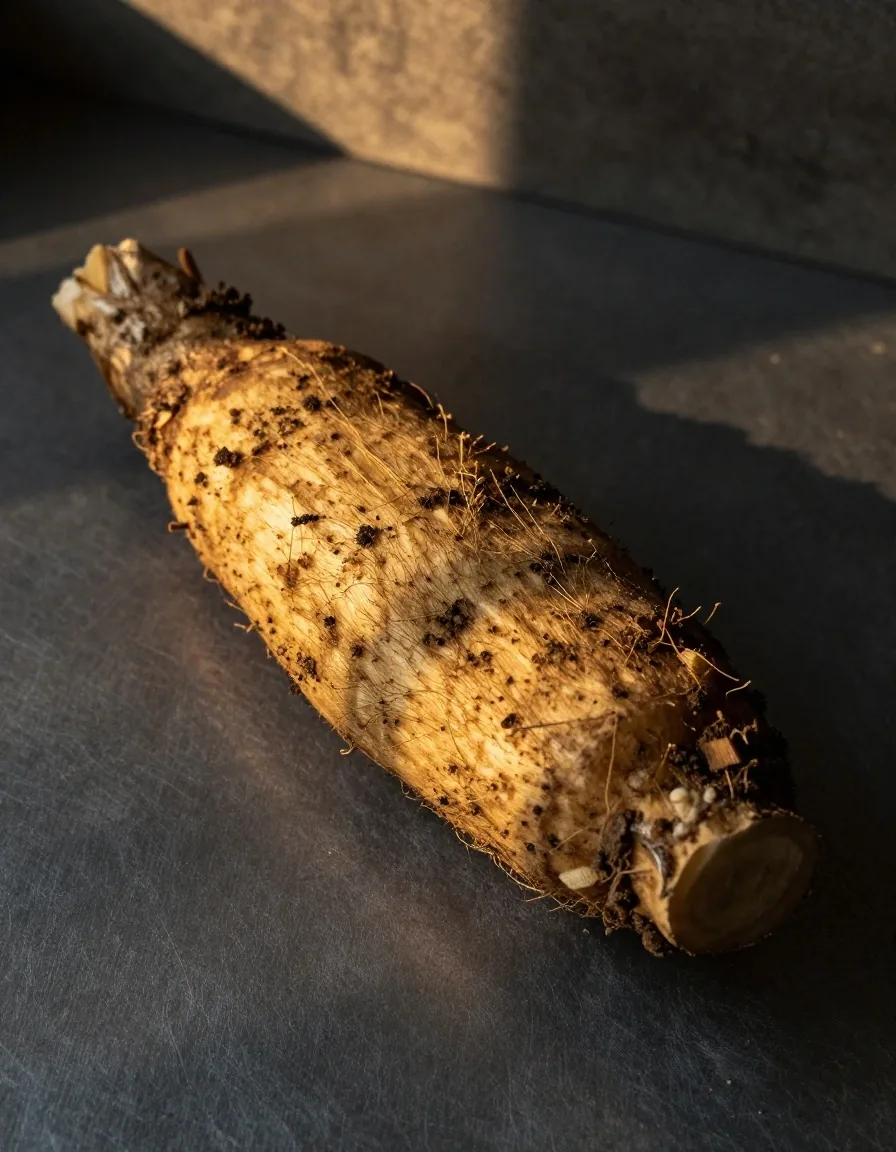 Maca root specimen